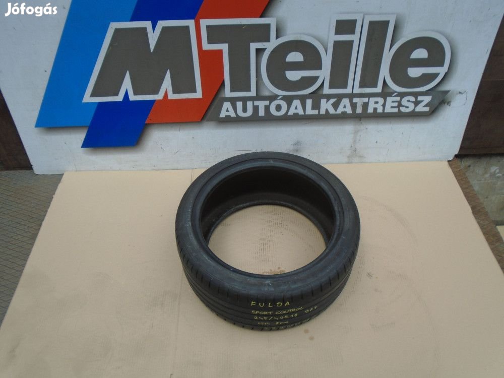 [GYÁRI BONTOTT] FULDA - SPORT CONTROL | 245/40R18 | 97Y | 0514 | 5mm
